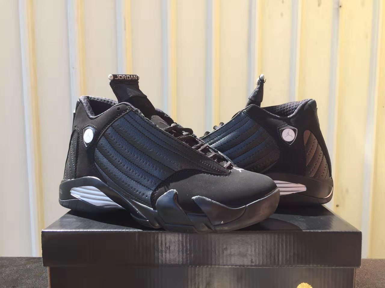 2019 Air Jordan 14 Charity Black Shoes